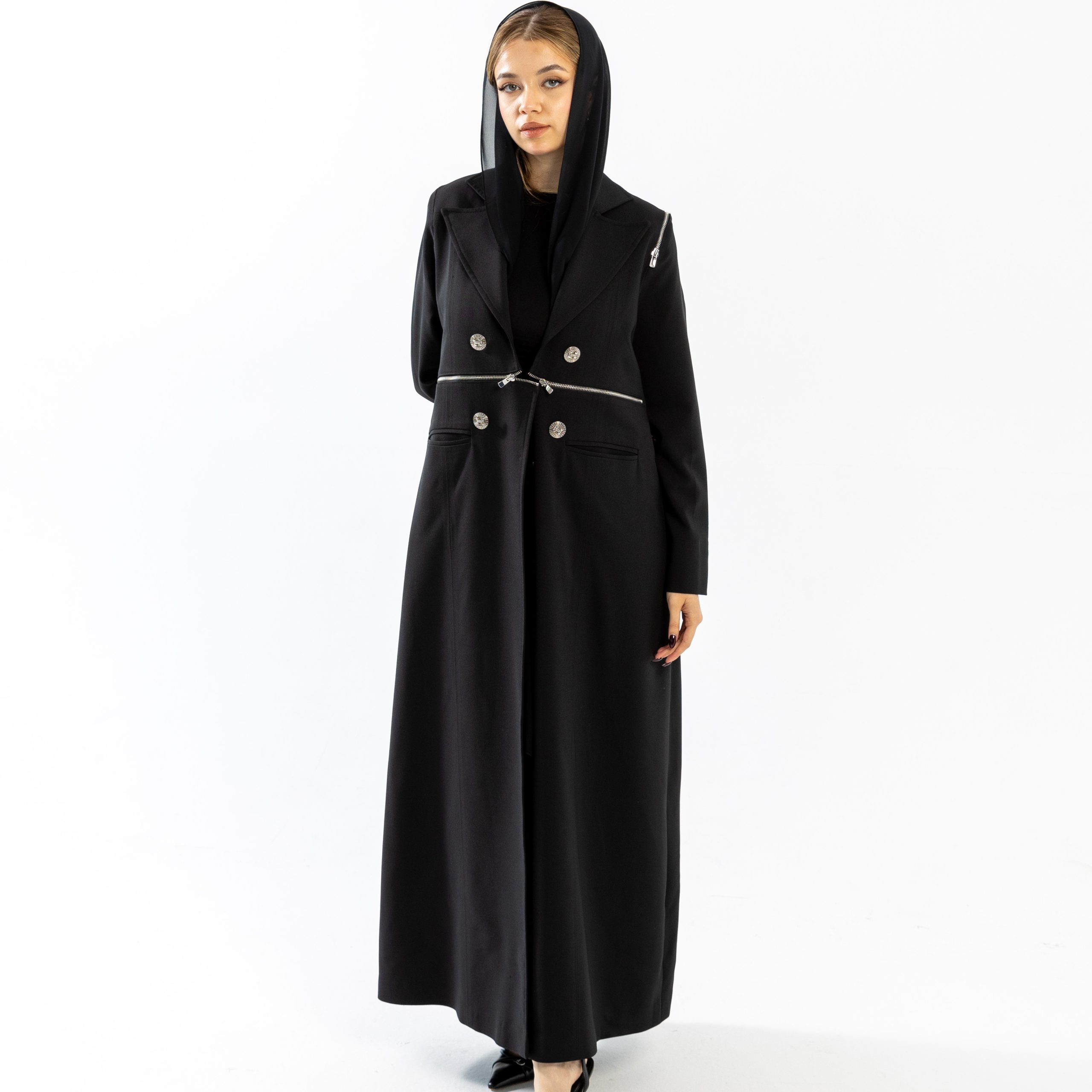 Silver Touch Abaya